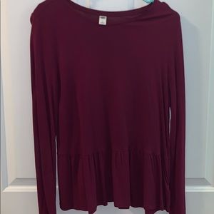 Old navy long sleeve shirt